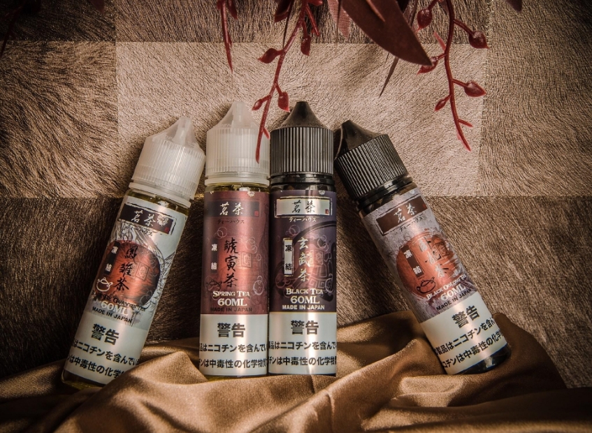 茗茶 大煙油 60ML 茶葉風味特寫