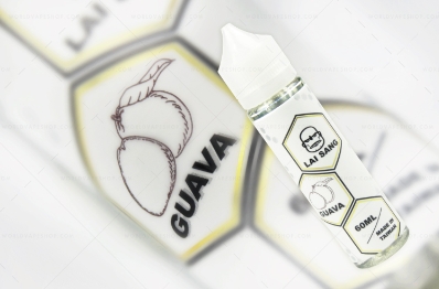 LAI SANG 賴桑 大煙油 60ML 經典紅心芭樂風味特寫
