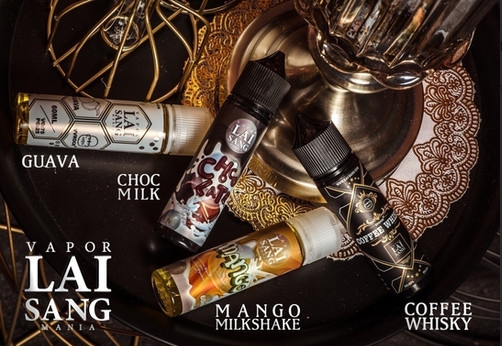 LAI SANG 賴桑 大煙油 60ML 經典紅心芭樂風味特寫