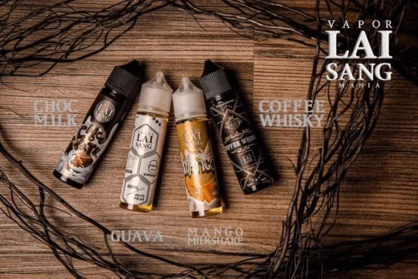 LAI SANG 賴桑 大煙油 60ML 經典紅心芭樂風味特寫