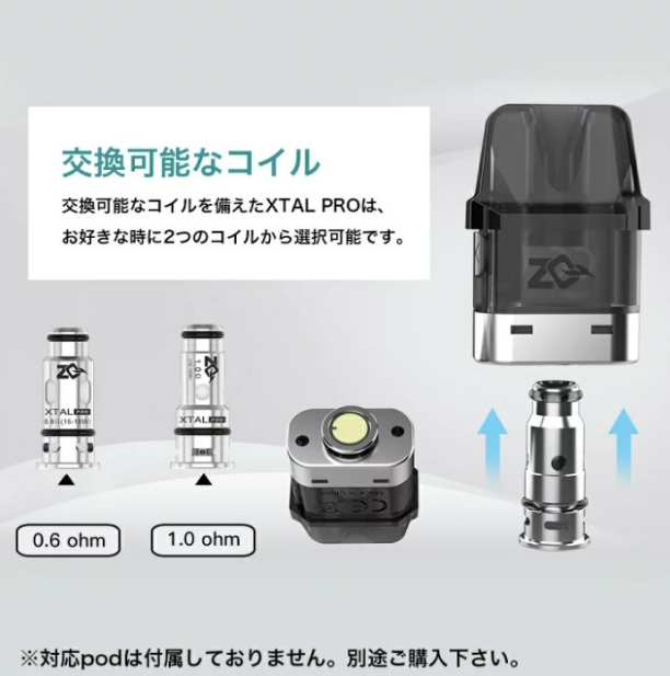 ZQ XTAL PRO 霧化芯 0.6 1.0