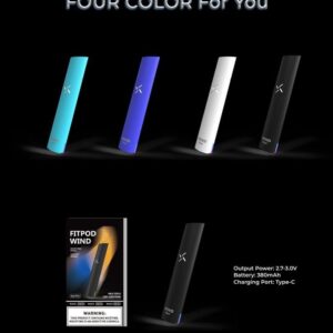 Fitpod Wind 發光 悅刻一代 ，通用悅刻一代煙彈的電子煙設備