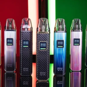 Oxva XLIM PRO 30W 小蠻牛 電子煙主機，搭載彩色螢幕與金屬拉絲機身設計，支援最大30W輸出與通用型煙彈。