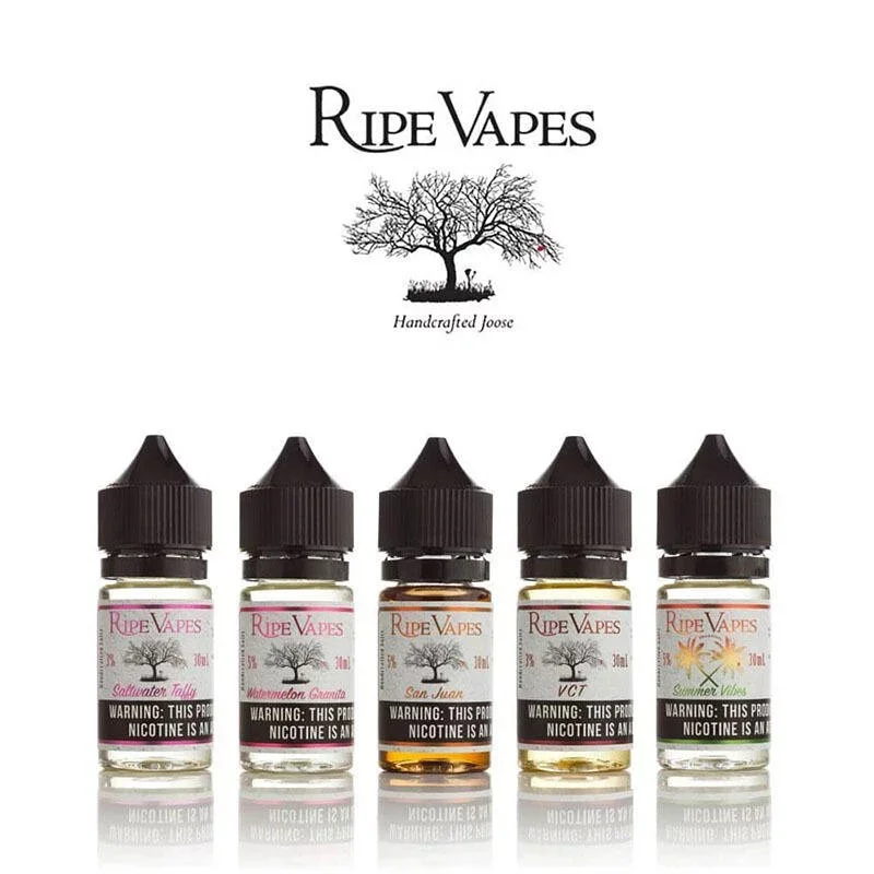 Ripe Vapes 生命之樹 煙油 (35-50mg) 經典菸草風味煙油 35-50mg 包裝照