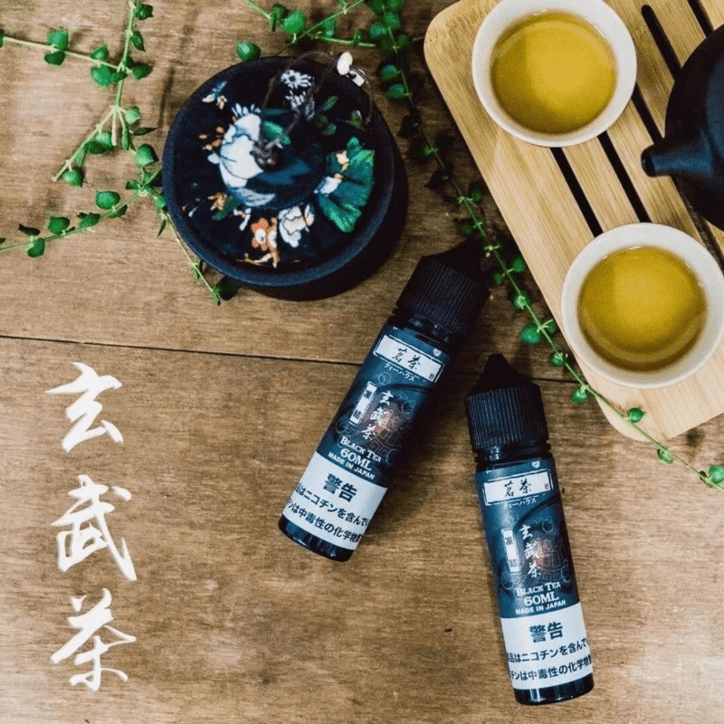 茗茶 大煙油 60ML 茶葉風味特寫