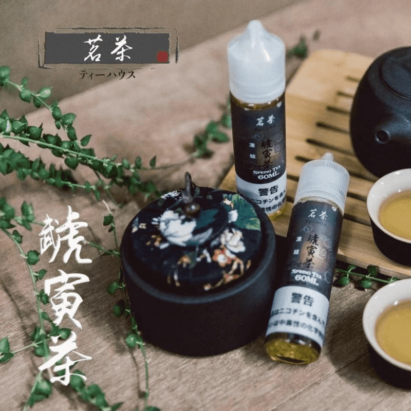茗茶 大煙油 60ML 茶葉風味特寫