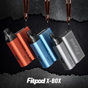 Fitpod X-BOX Slyeek4 斯萊克四代 電子煙,無按鈕觸控電子煙,1300mAh大電池,調節吸力,適合喜愛可調功率的用戶。