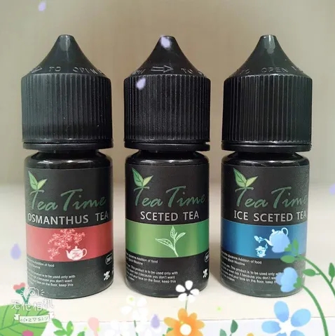 TEA TIME 系列 煙油 (0-50mg) 包含桂花烏龍、柚香烏龍等口味的茶系煙油