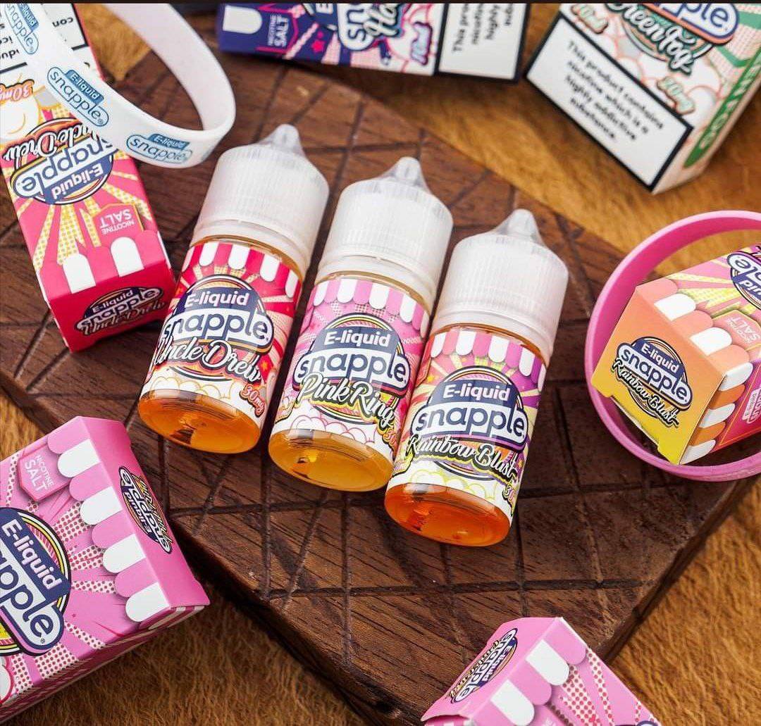 美國 SNAPPLE 思樂寶 煙油 (40-50mg) 美式風格煙油 SNAPPLE 思樂寶特寫