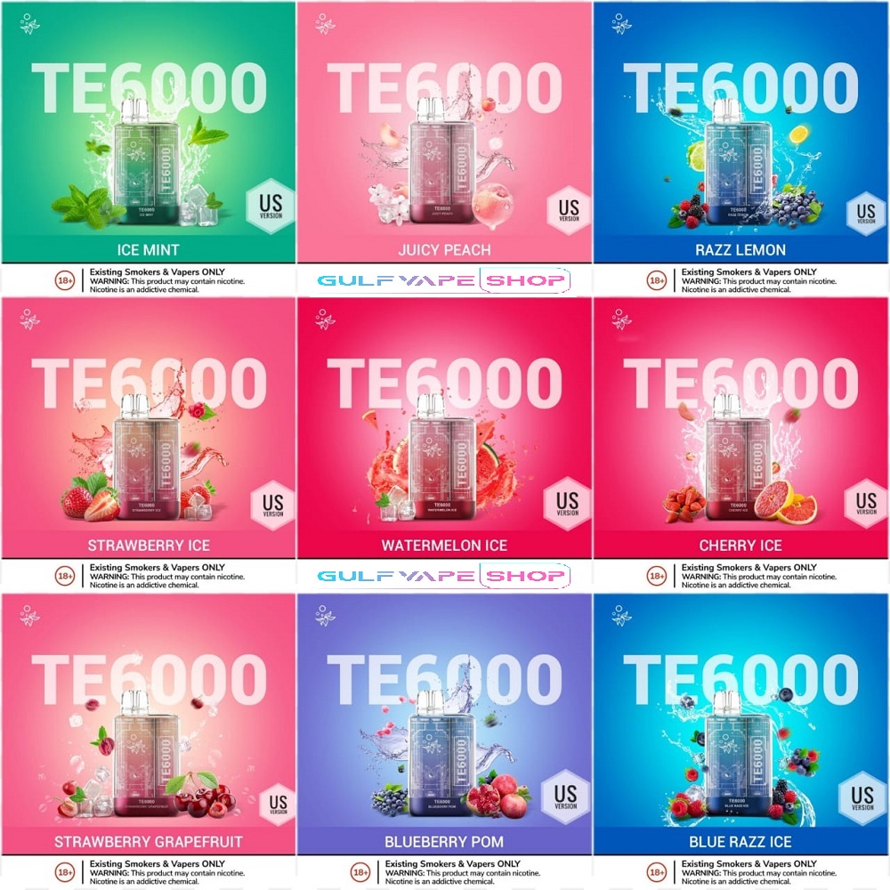 TE6000 泡芙 一次性 (50mg)