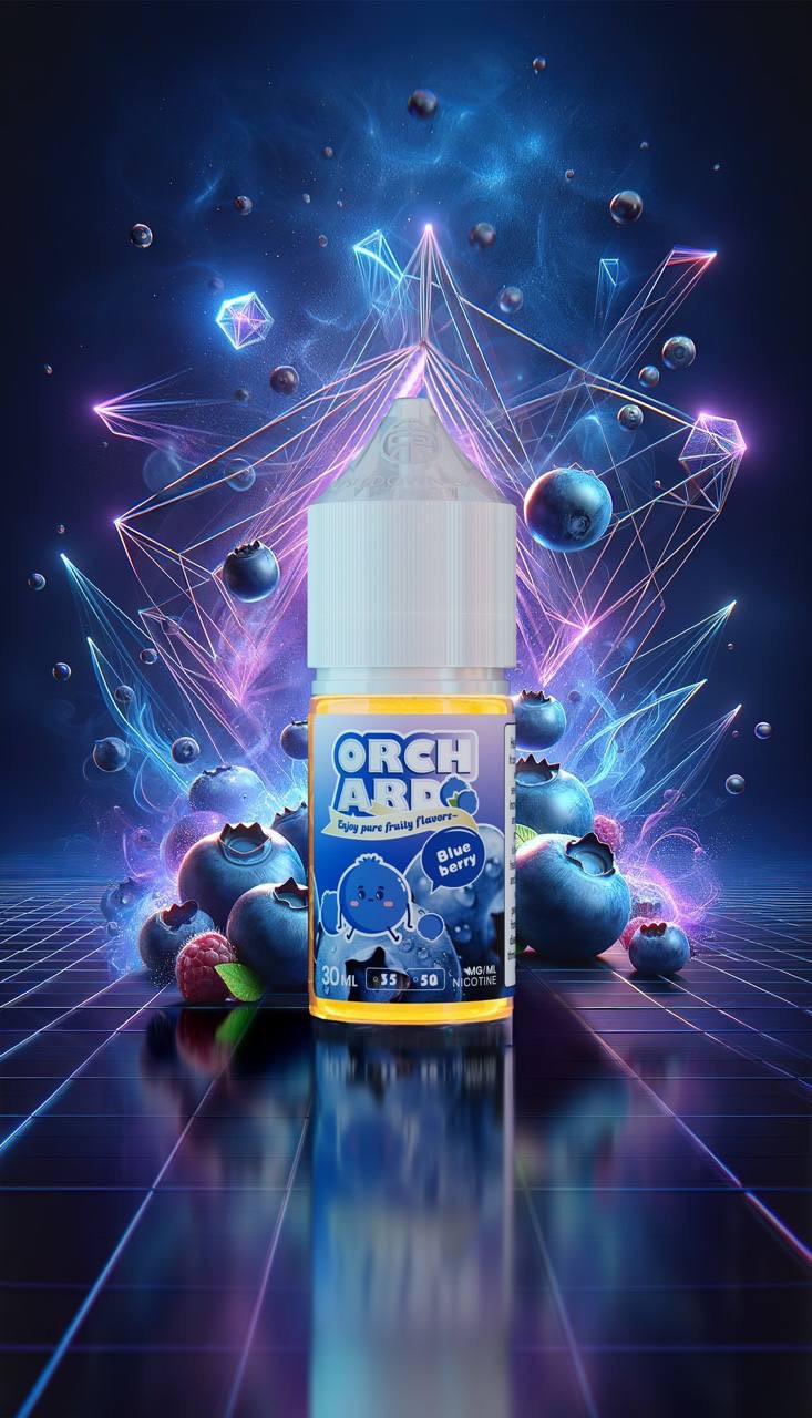 ORCHARD 果園系列 無涼 煙油 (35-50mg) 無涼煙油瓶裝展示,濃郁水果口味不含涼感,適合冬天使用