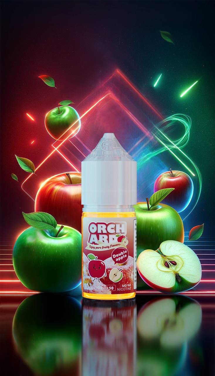 ORCHARD 果園系列 無涼 煙油 (35-50mg) 無涼煙油瓶裝展示,濃郁水果口味不含涼感,適合冬天使用