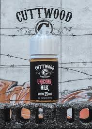 經典 Cuttwood 伐木 獸奶 (30-50mg) 煙油瓶身展示