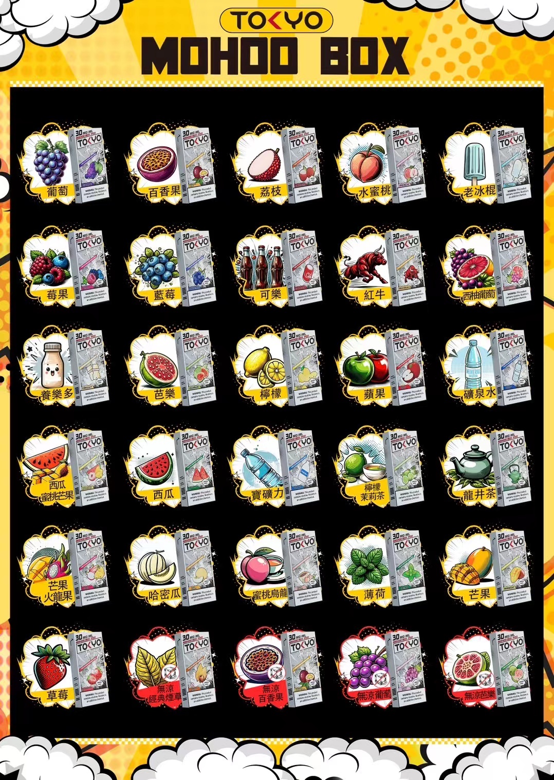 TOKYO MOHOO BOX 魔盒煙蛋