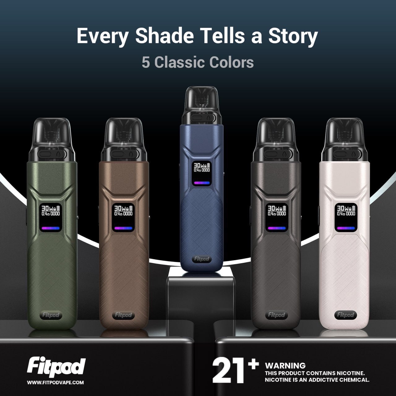 Fitpod O-shadow SE 小蠻牛主機 顏色