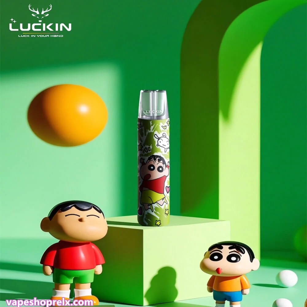 LUCKIN 幸運主機 一代通用 電子煙展示圖,顏色多樣,質感出眾