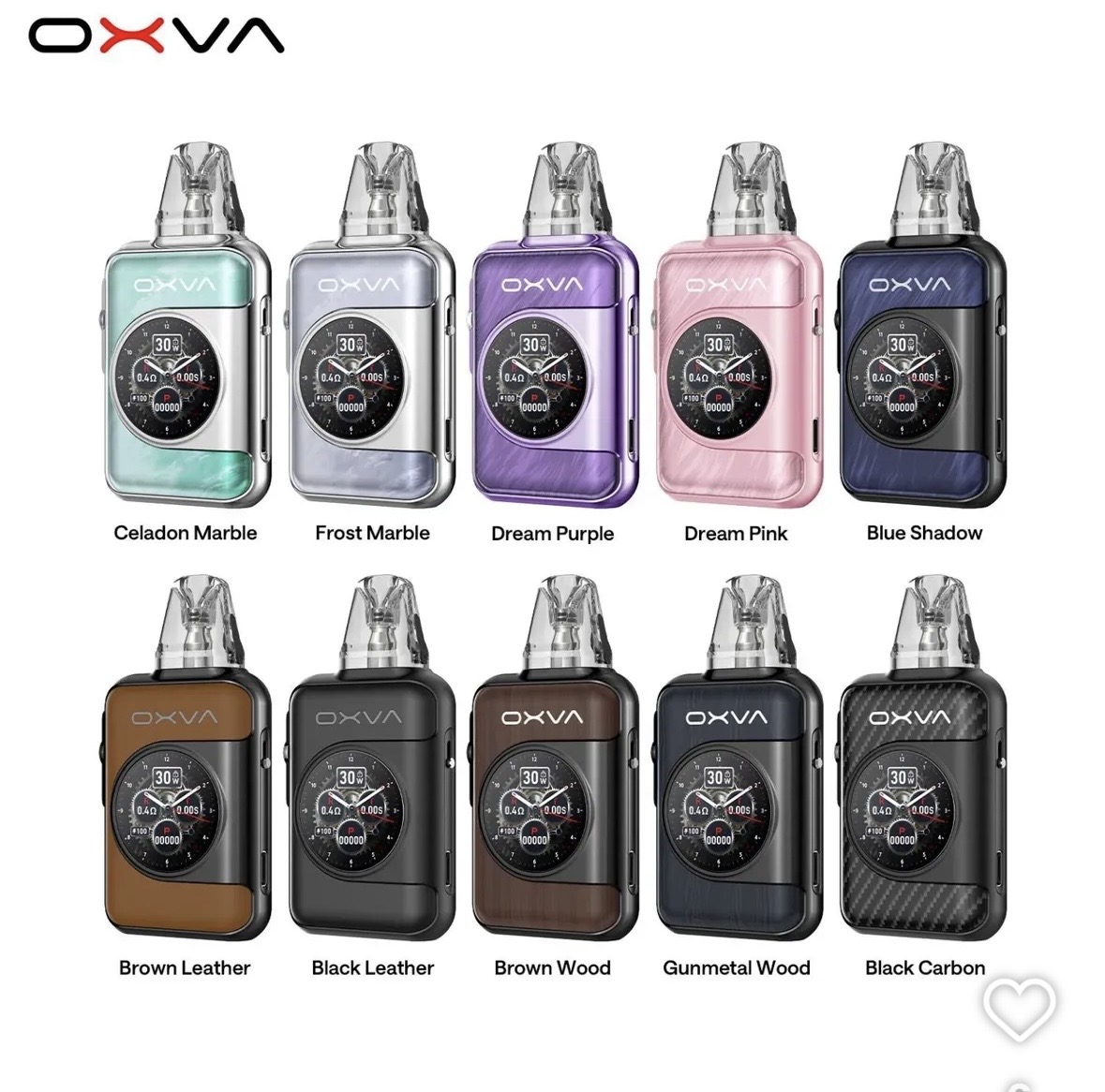 OXVA Xlim SQ PRO2 小蠻牛 電子煙|1.09吋觸控螢幕與1600mAh電池