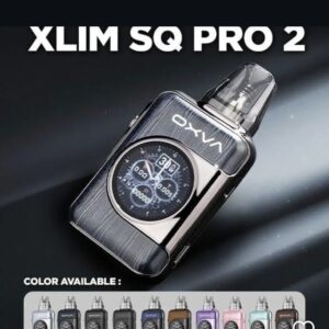 OXVA Xlim SQ PRO2 小蠻牛 電子煙｜1.09吋觸控螢幕與1600mAh電池