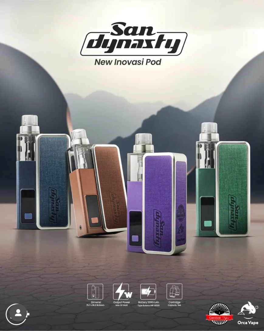 Sam Dymnasty 小海豚電子煙 多色可選 高顏值迷你主機